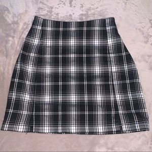 Brandy Melville Plaid Mini Skirt